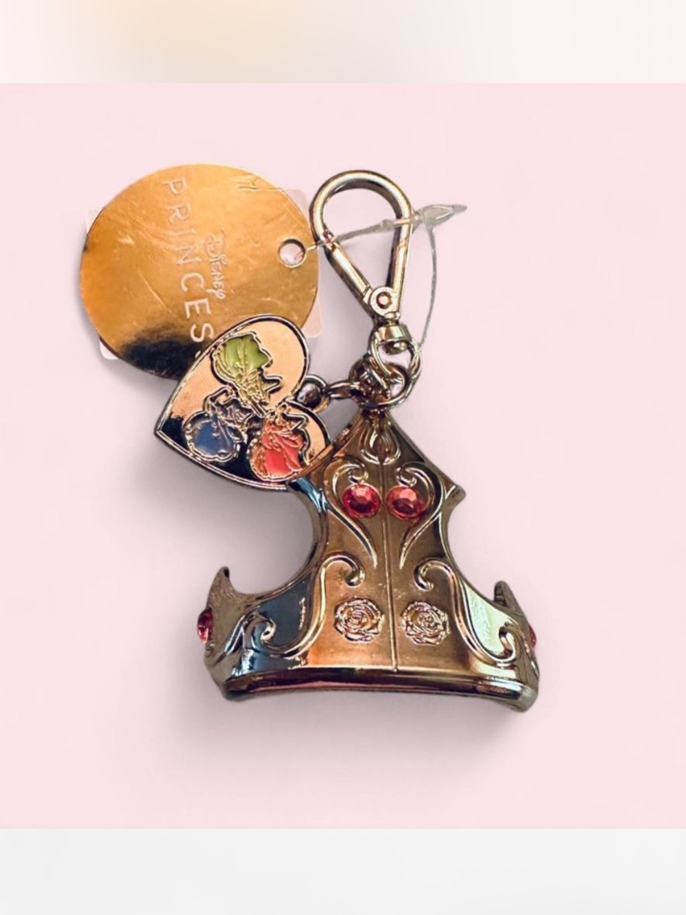 NWT📚Bath & Body Works x Disney Princess Sanitizer Holder Keychain OS